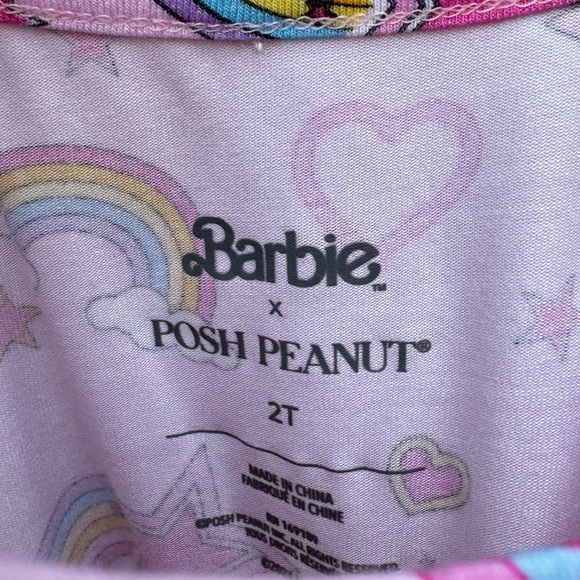 NWOT Posh Peanut Barbie Star Power Ruffled Tank - Picture 3 of 4